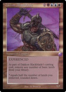 Dakkon Blackblade (Experienced)