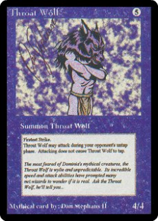 Throat Wolf (The Duelist)