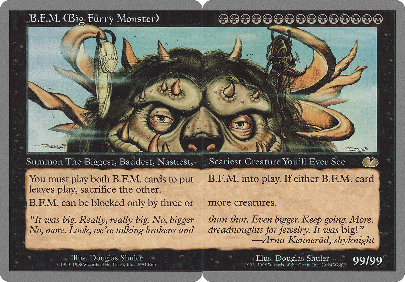 B.F.M. (Big Furry Monster) - EDH Silver