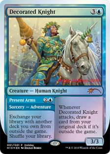 Happy Holidays Card 2019: A Knight to Remember